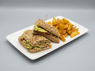 Salmão Gravlax e Guacamole