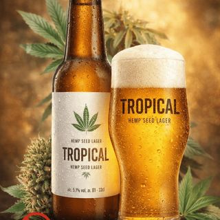 Hemp Beer - By TROPICAL (NACIONAL) +18