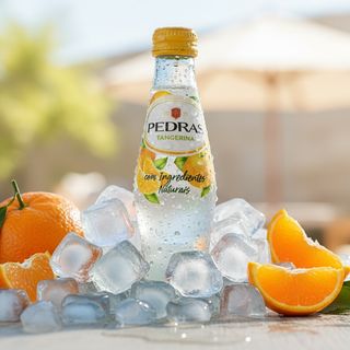 Água das pedras tangerina