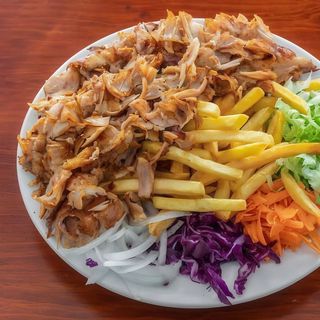 Kebab No Prato