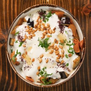 Aubergine Fatteh