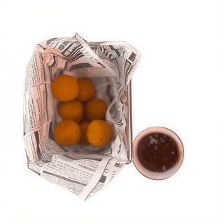 Bolinhas de Queijo Gouda (8 unidades)