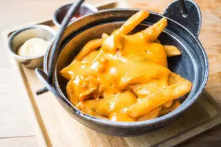 Batatas Grande com Queijo