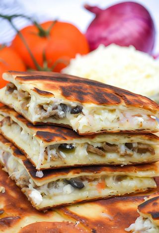 Gyro Chicken Quesadilla