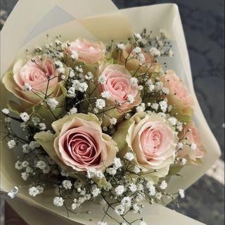 Rosas delicadas