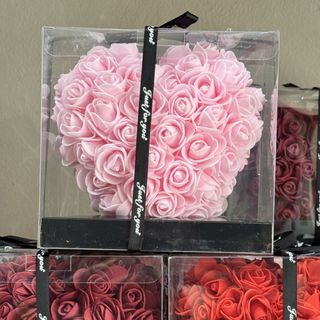 Coração Flores Eva