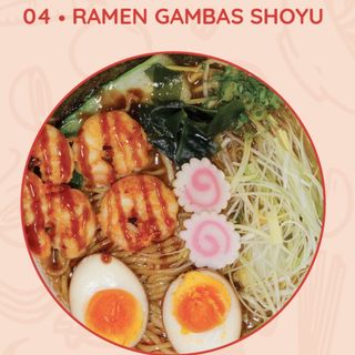 Ramen Gambas Shoyu