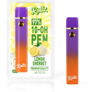 Vape de 10-OH (Novo HHC) Limão Gelado – Caneta Descartável Rollz – 97