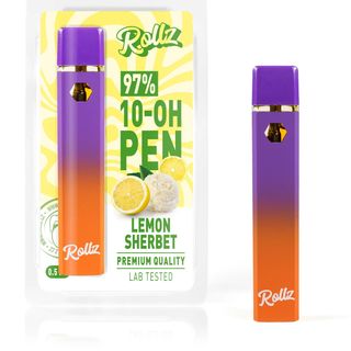 Vape de 10-OH (Novo HHC) Limão Gelado – Caneta Descartável Rollz – 97