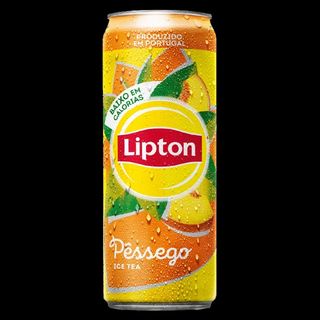 Chá Gelado de Pêssego (Peach Ice tea)