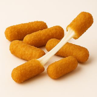 Palitos de Queijo 6 Unidades / Mozarella Sticks 6un