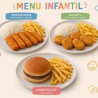 Menu infantil c/ oferta surpresa