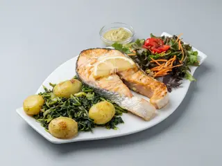 Salmão grelhado