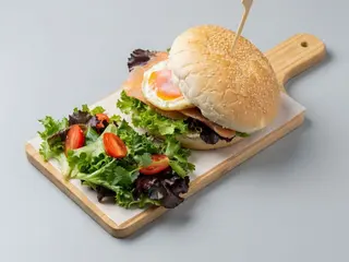 Hamburguer de Salmão