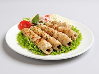 Frango sheekh kebab