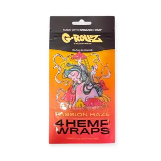 X4 Hemp Wraps Passion Haze GRollz 4x