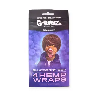 X4 Hemp Wraps BlueBerry Bop GRollz 
