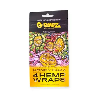 X4 Hemp Wraps Honey Buzz GRollz 