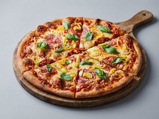 Pizza de Atum e Salame