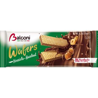 Waffers Balconi Avelã 175g - Crispy Hazelnut Wafers