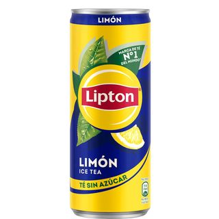 Lipton Lemon Ice Tea No Sugar 330ml - Limón Té Sin Azúcar