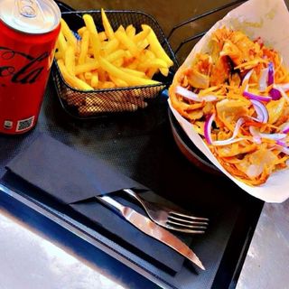 Menu doner kebab vaca