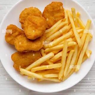 Menu nuggets de frango