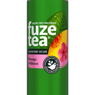 Fuze tea pêssego e hibiscco