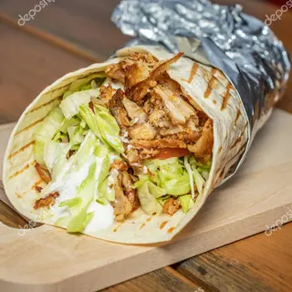 Durum kebab frango