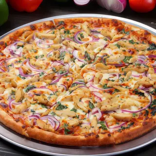 Kebab pizza frango 30cm