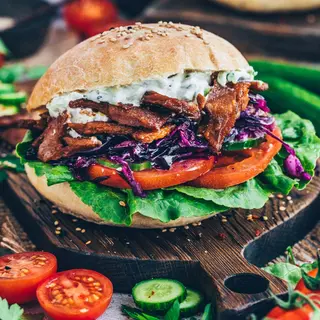 Menu doner vegetariano