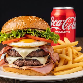 X-Imperador + Batata + Bebida