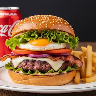 X-Duque + Batata + Bebida