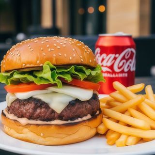 X-Barão + Batata + Bebida