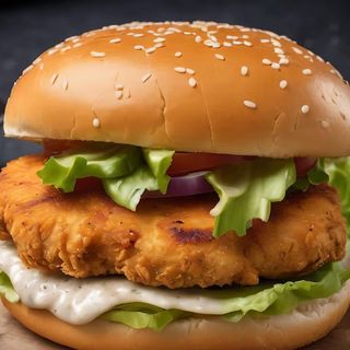 Hambúrguer classico de Frango sipmle