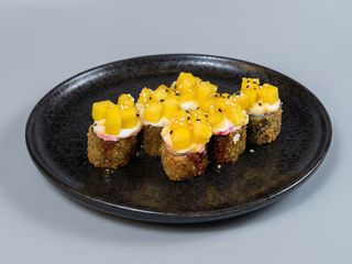 S7 MAKI SALMAO FRITO COM  MANGA 