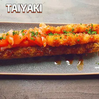56 CACHORRO SALMAOE GAMBAS PANADO