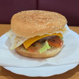 Hambúrguer no Pão Misto
