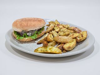 Hambúrguer no Prato Best Burger