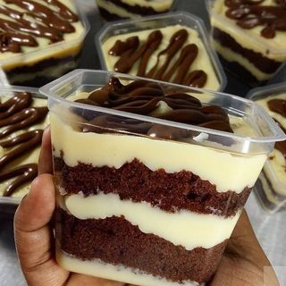 Bolo de Pote de chocolate