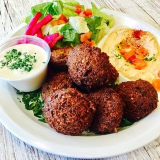Prato de Falafel