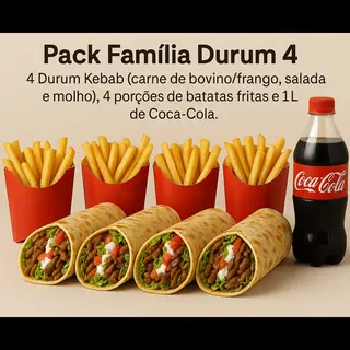 Pack Família Durum 4