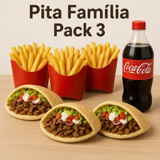 Pita Família Pack 3