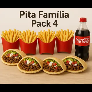 Pita Família Pack 4
