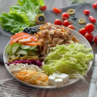 Kebab Salad