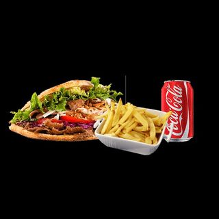 Menu Donner Kebab Duplo