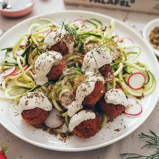 Menu Falafel em Prato