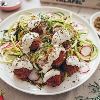 Menu Falafel Em Prato