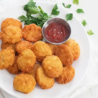 Menu Nuggets de Frango em Prato