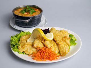 Filetes De Pescada com Arroz À Pescador